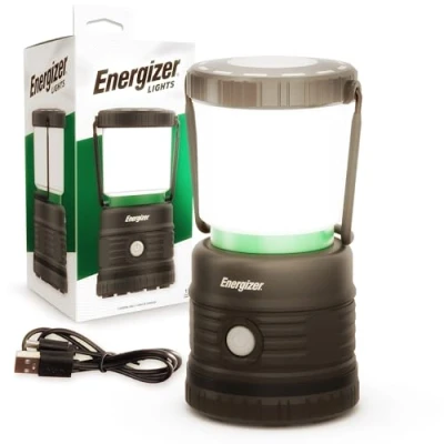 Afbeelding van Energizer PRO oplaadbare led campinglantaarn, super heldere tentlicht, robuuste lantaarns voor noodgevallen, wandelen en vissen