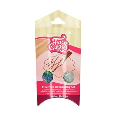 Afbeelding van FunCakes Wegwerp Spuitzakken met Afsluitbare Spuitmondjes Set/10