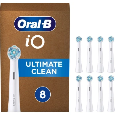 Afbeelding van Oral B iO Ultimate Clean Opzetborstels Voor Tandenborstel Verpakking Van 8