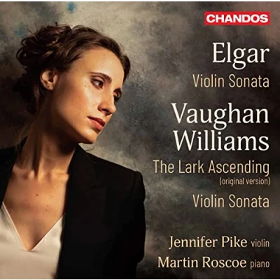 Afbeelding van Jennifer Pike &amp; Martin Roscoe Elgar: Violin Sonata Vaughan William (CD)