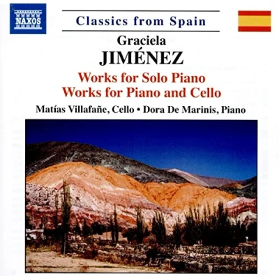 Afbeelding van Matias Villafane Dora De Marinis Works For Piano And Cello (CD)