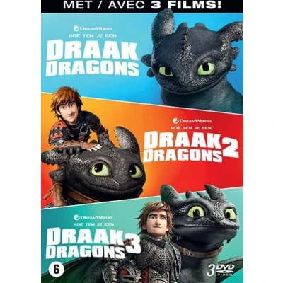 Afbeelding van Hoe Tem Je Een Draak 1 3 (DVD)