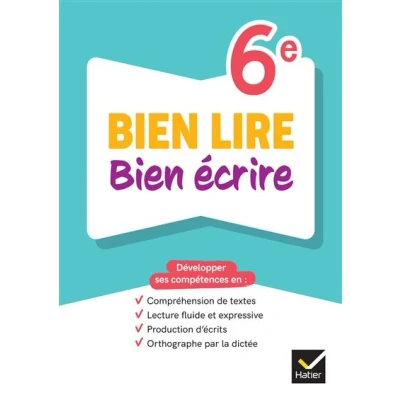 Image de bien lire écrire 6e Ed. 2024 Cahier élève