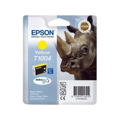 Afbeelding van Epson T1004 (C13T10044010) Inktcartridge Geel