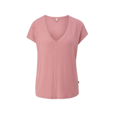 Afbeelding van Q/S designed by Dames t shirt Maat S Vrouwen 4418 LILAC/PINK Viscose