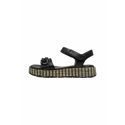 Afbeelding van Tamaris COMFORT Dames Sandaaltje 8 88729 44 001 Wide Fit Maat: 40 EU
