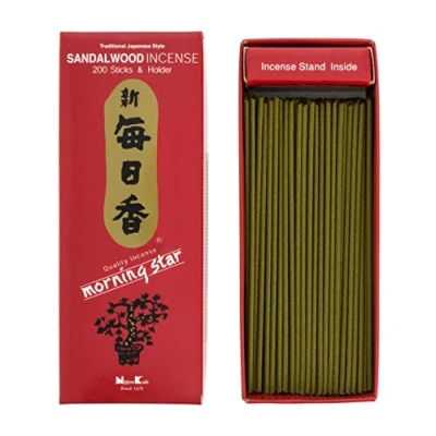 Afbeelding van Wierook Morning Star sandelhout (200 sticks)