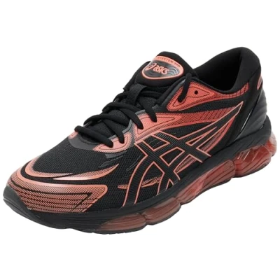Afbeelding van Asics Sportstyle Gelquantum 360 VIII Unisex Sneakers laag, Maat: 37, Black/cayenne Textiel/ synthetisch