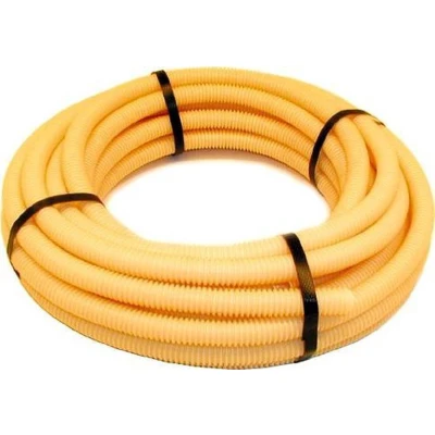 Afbeelding van Frankische flexibele buis 19mm creme rol 10 meter