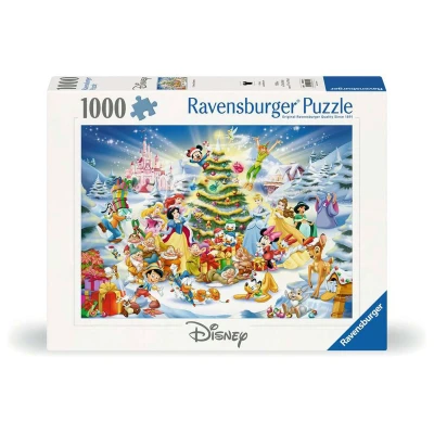 Afbeelding van Ravensburger Puzzle Disney&#039;s Christmas 1000 Stukjes Disney Puzzel