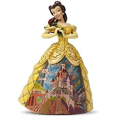 Afbeelding van Disney Traditionsities Figuur Mooi in Jurk met Haar Kasteel