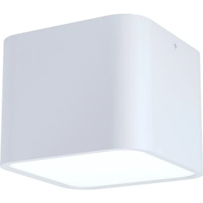Afbeelding van EGLO Grimasola Opbouwlamp E27 14 cm Wit