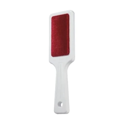 Image de WENKO Brosse vêtement, Textile, double face, 6 x 21.5 2 cm, Blanc