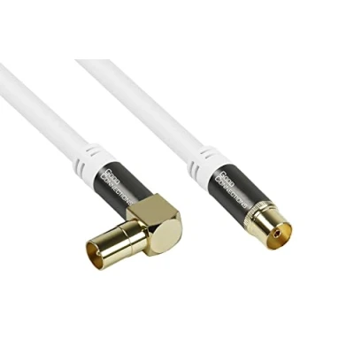 Afbeelding van SmartFLEX IEC (m) (v) coaxkabel / haaks 5 meter