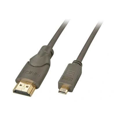 Image de Lindy High Speed HDMI to Micro Cable with Ethernet avec câble 50 cm