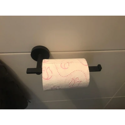 Afbeelding van Clou Flat Toiletrolhouder L vorm zonder klep mat wit