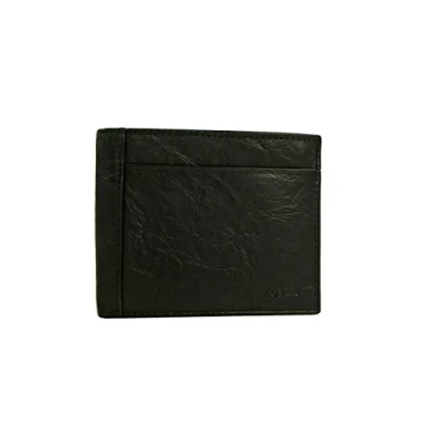 Afbeelding van Fossil NEEL Portemonnee, Heren, Maat: One Size, Black