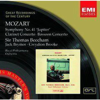 Afbeelding van Mozart: Symphony no 41, Clarinet Concerto etc / Beecham, Brymer et al