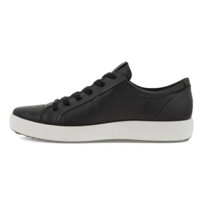 Afbeelding van ECCO SOFT 7 Sneakers laag, Heren, Maat: 40, Black Leer