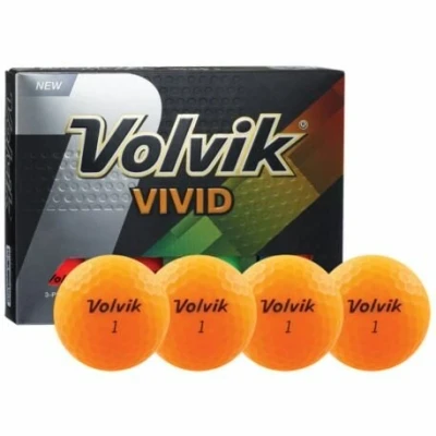 Afbeelding van Volvik Vivid Golfballen Oranje