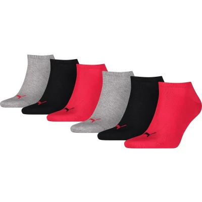 Afbeelding van PUMA PLAIN Sneakersokken Unisex 6P Maat 43 46