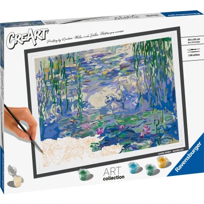 Afbeelding van Ravensburger Waterlilies (Monet) Schilderen op nummer voor volwassenen