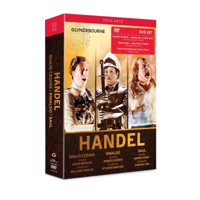 Afbeelding van Glyndebourne Festival Opera Giulio Cesare Rinaldo Saul (5 DVD)