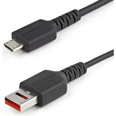 Afbeelding van USB kabel Startech USBSCHAU1M A Zwart