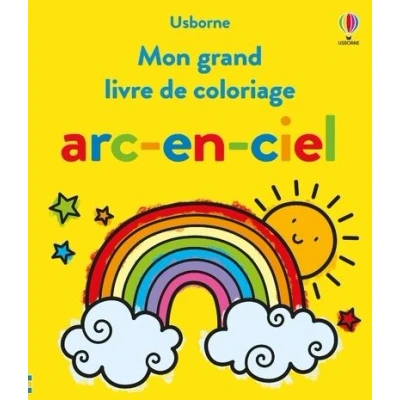Image de Mon grand livre de coloriage arc en ciel Dès 3 ans