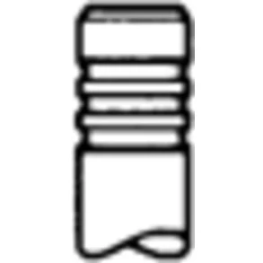 Afbeelding van TRW Engine Component 22309 Inlaatklep 41,1 Verchroomde klepsteel, Klepsteeleind gehard
