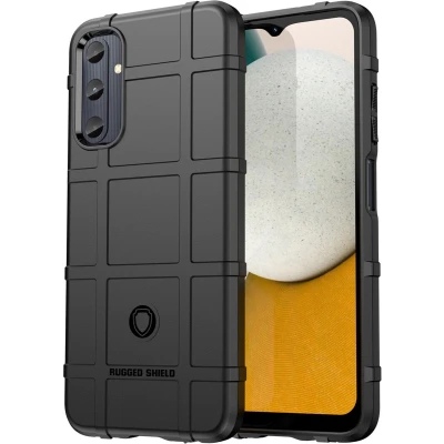 Afbeelding van iMoshion Hoesje Geschikt voor Samsung Galaxy A05s Siliconen Rugged Shield Backcover Zwart