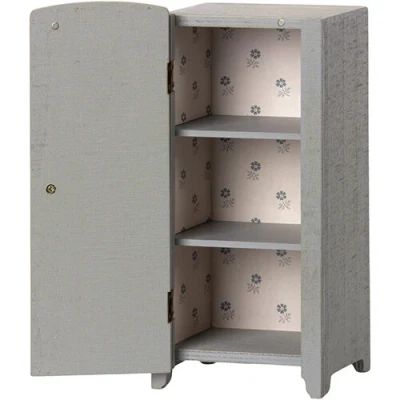 Afbeelding van Maileg poppenhuis kast grijs mint 23 cm