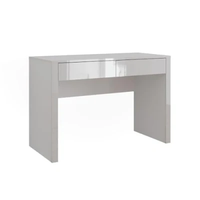 Afbeelding van Vicco AnnabelleBureau 110 x 50 cm met 2 laden Wit hoogglans/wit