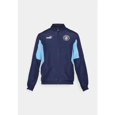 Afbeelding van Puma MCFC Jacket Fanartikel, Heren, Maat: Small, Navy/team light blue