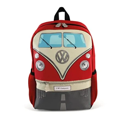 Afbeelding van Volkswagen T1 Bus rugzak klein rood