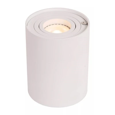 Afbeelding van Lucide TUBE Tafellamp Ø 9,6 cm LED Dimb. Dim to warm GU10 1x5W 2600K/2800K 3 StepDim Wit