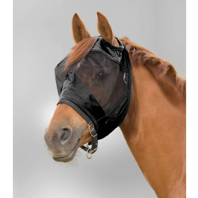 Image de Waldhausen Masque Anti Mouches Premium Sans oreilles NoirVendu par Agradi