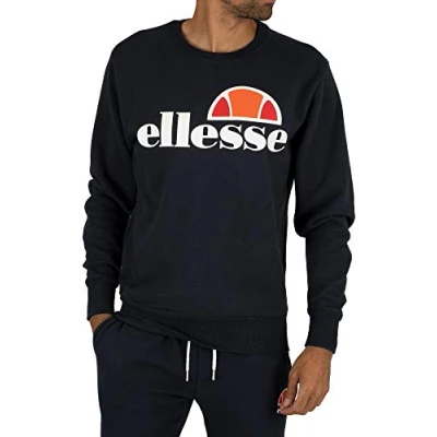 Afbeelding van Ellesse Heren Sweaters Succiso Crew Sweat Blauw Maat L
