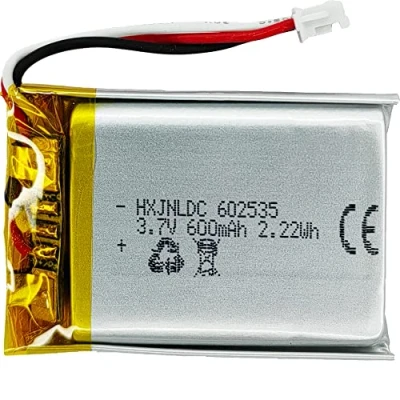 Afbeelding van 3,7 V, 600 mAh, 602535 voor Logitech MX Master 2 3 2S Anywhere Ergo M RO052 Wireless Mouse 910 004362 004374 53 0000 120 5. 3333333333333333330 0001 21