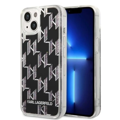 Image de Karl Lagerfeld Coque en TPU pour iPhone 14 couleur noir