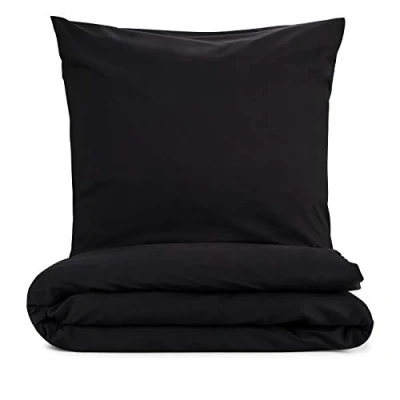 Afbeelding van Blumtal Evolon® Dekbedovertrek met Kussensloop Anti Allergisch Tegen huisstofmijt 140 x 200 cm 1 65 Zwart