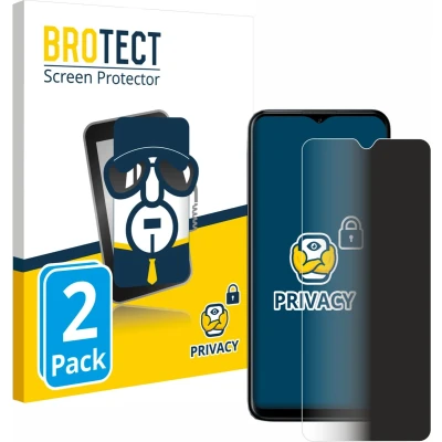 Afbeelding van BROTECT privacy screenprotector voor Nokia G60 5G Folie Beschermfolie Blauwlichtfilter (2 Stuks)