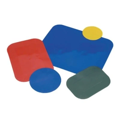 Afbeelding van Antislipmat Klein rond formaat Zilver