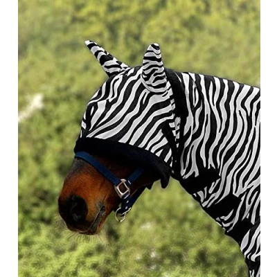 Afbeelding van Waldhausen Zebra vliegenmasker Pony