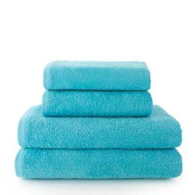 Afbeelding van Top Towel Set van 2 handdoeken en bad of douchehanddoeken 100% katoen 400 g/m²