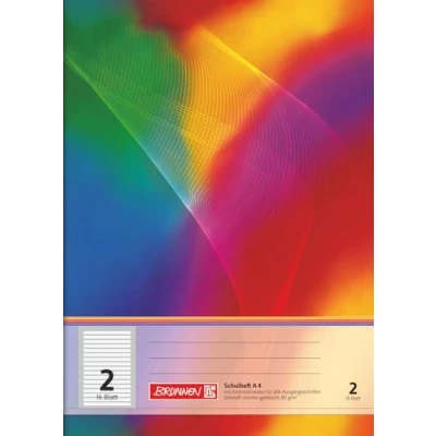 Afbeelding van Brunnen schoolschrift, A4, liniatuur 02