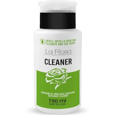 Afbeelding van La Rosa Nail Cleaner Nagelreiniger in pompfles, 190 ml, gelnagelreiniger