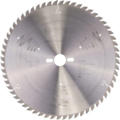 Image de BOSCH 2608642509 lame de scie circulaire Expert pour le bois, 300 x 30 3.2 mm, 60T