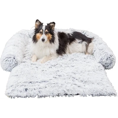 Afbeelding van Trixie Sofa Bed Harvey Meubelbeschermer Hoekig Wit / Zwart 80X130 CM (410530)