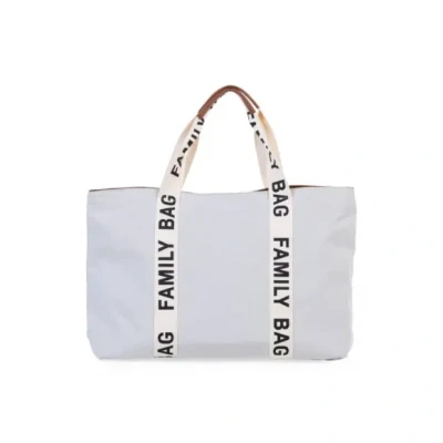 Afbeelding van Childhome Family Bag Luiertas Signature collection Off white